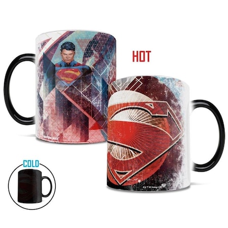 Superman Geometric Morphing Heat-Sensitive Mug